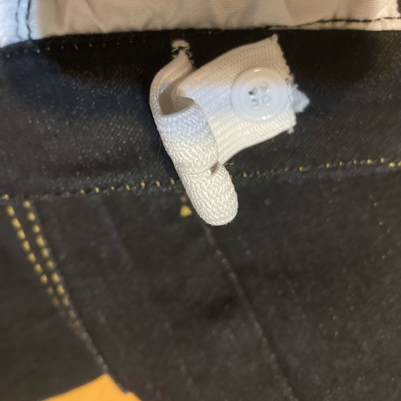 Girls Toddlers Boutique Brand Size 2XL Cuffed Embroidered Jeans - Picture 6 of 8